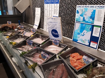 Des bacs réutilisables pour la poissonnerie