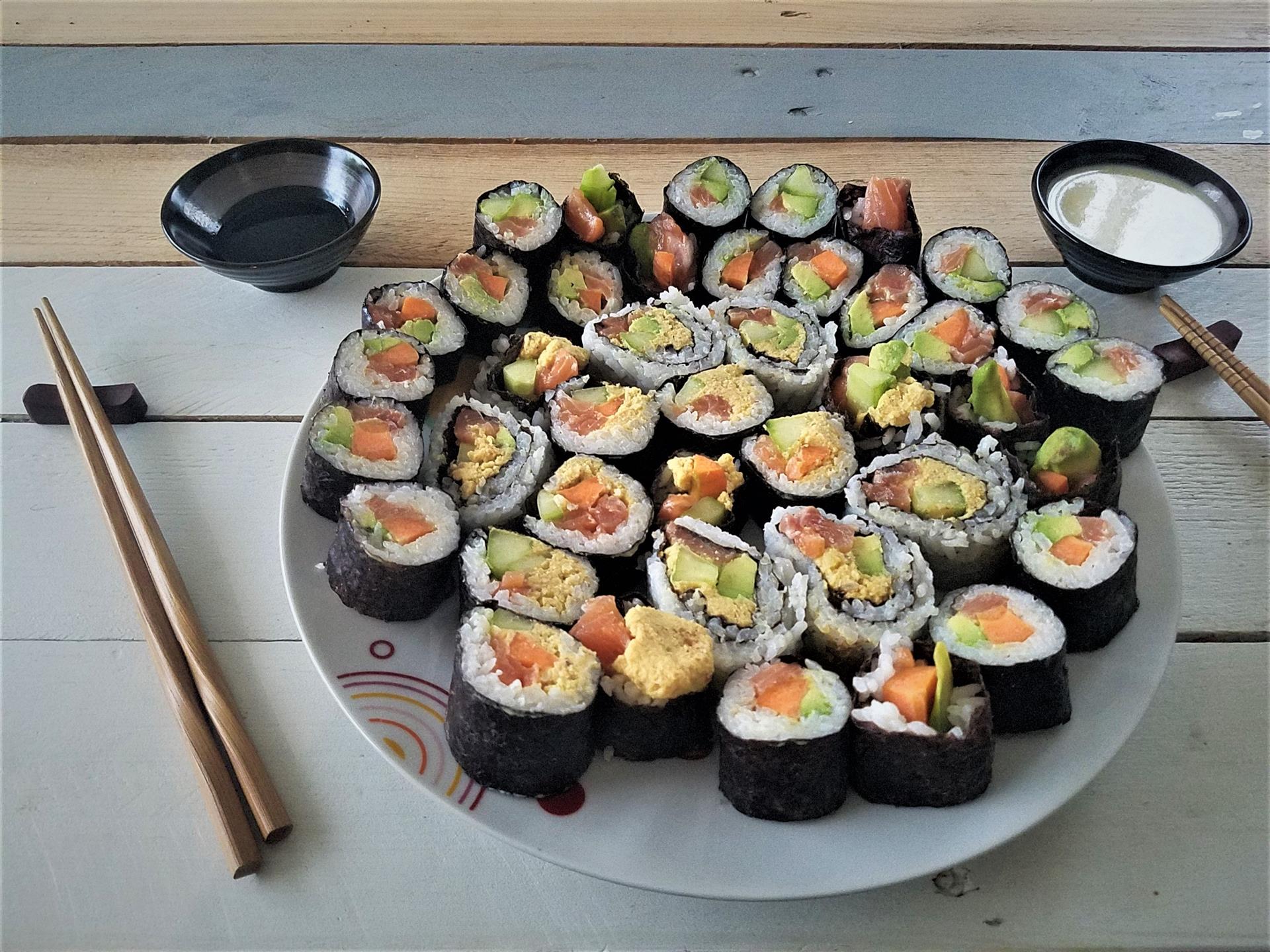 Sushis, makis et californias