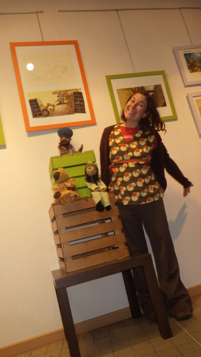 Expo de Perrine Villedieu (Atelier Kimanyme)